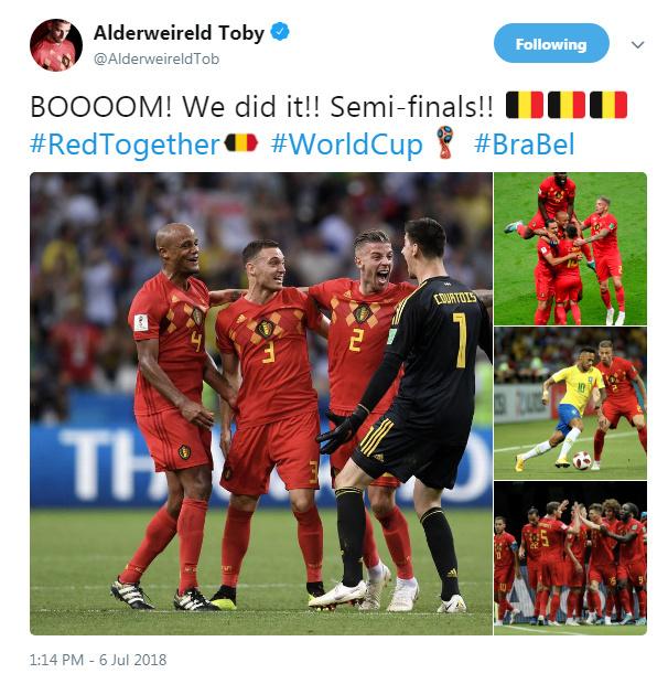比利时对韩国世界杯